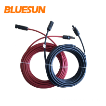 Bluesun high quality solar panel pv cable copper cables 4mm2 for solar system